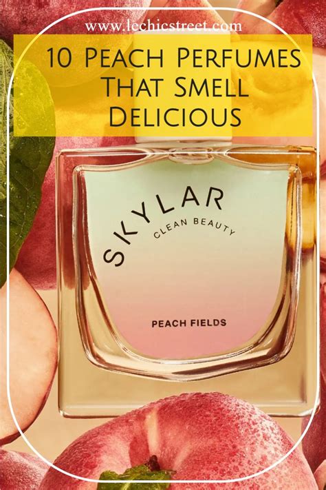 perfume that smells like peach.